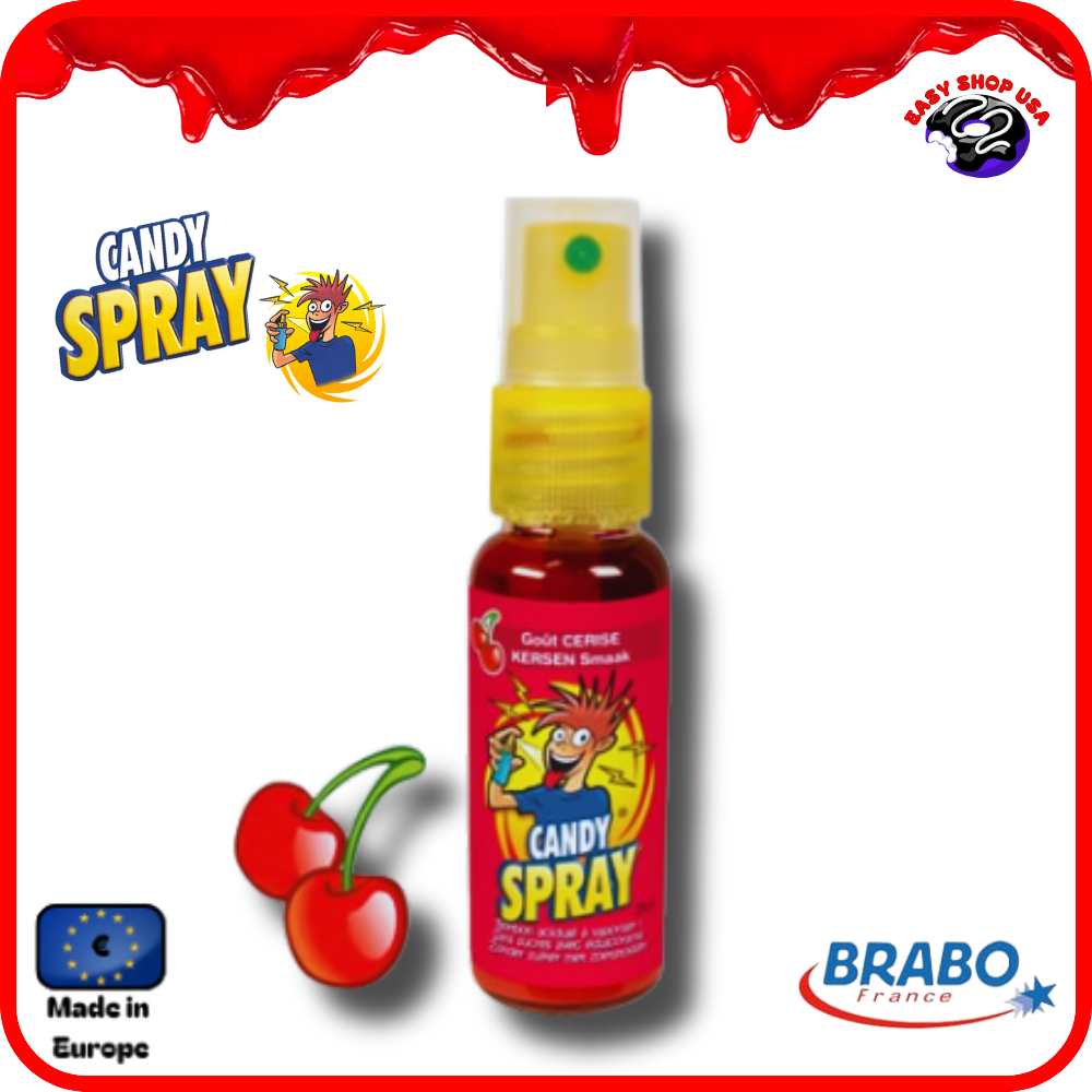 CANDY SPRAY - 12 SAVEURS AU CHOIX - 26ml