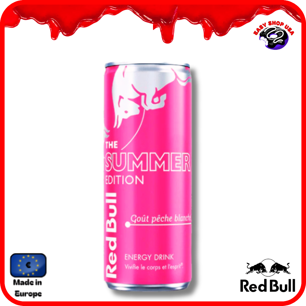 RED BULL - PÊCHE BLANCHE - 25 cl