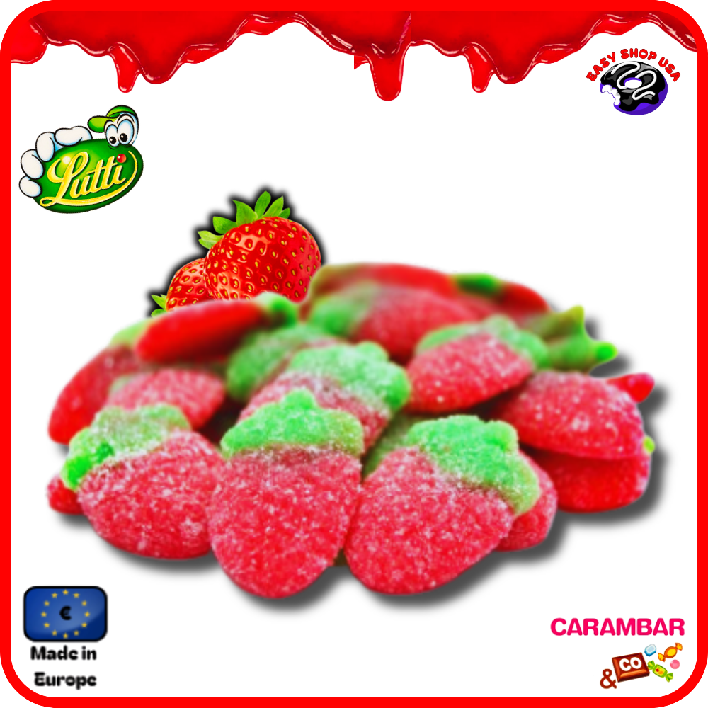 LUTTI - FRAISES SUCRĂES - 50/100/250 g