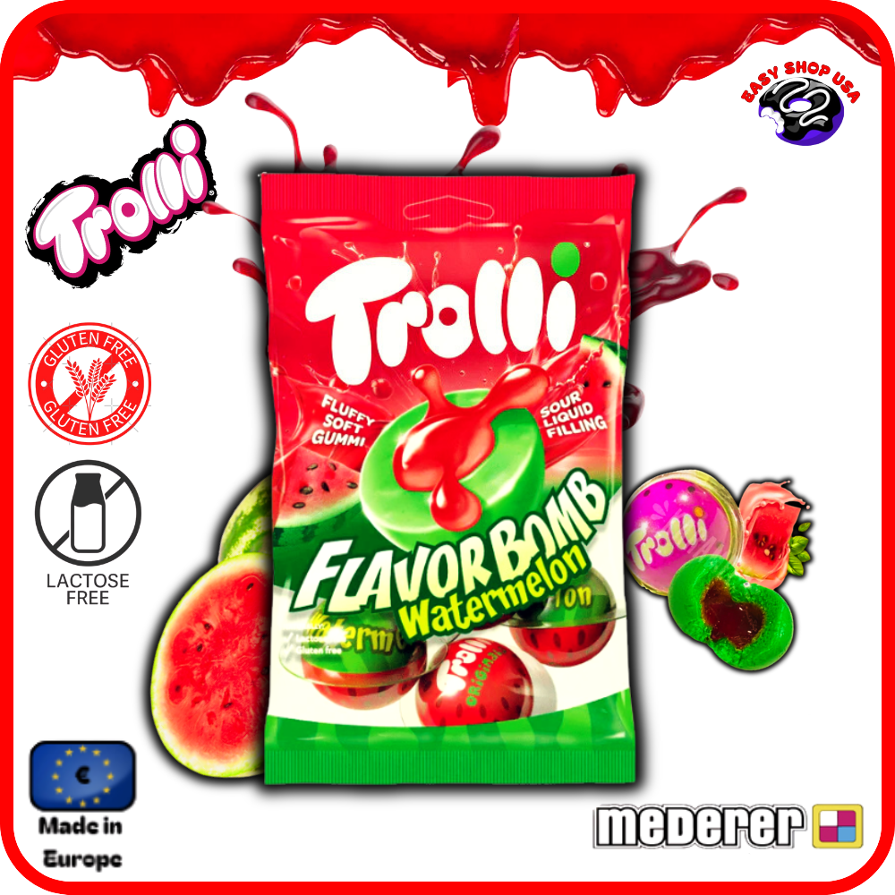 TROLLI - PASTEQUE x4 - 75 g