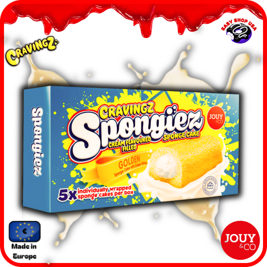 GÂTEAU FOURRÉ À LA CRÈME – SPONGIEZ - 40 g