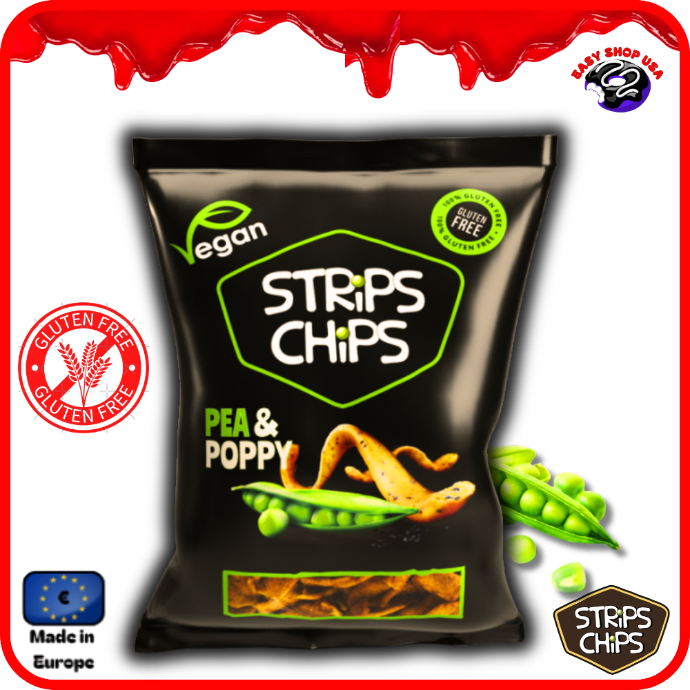 CHIPS DE PETITS POIS - STIPS CHIPS - 80 g