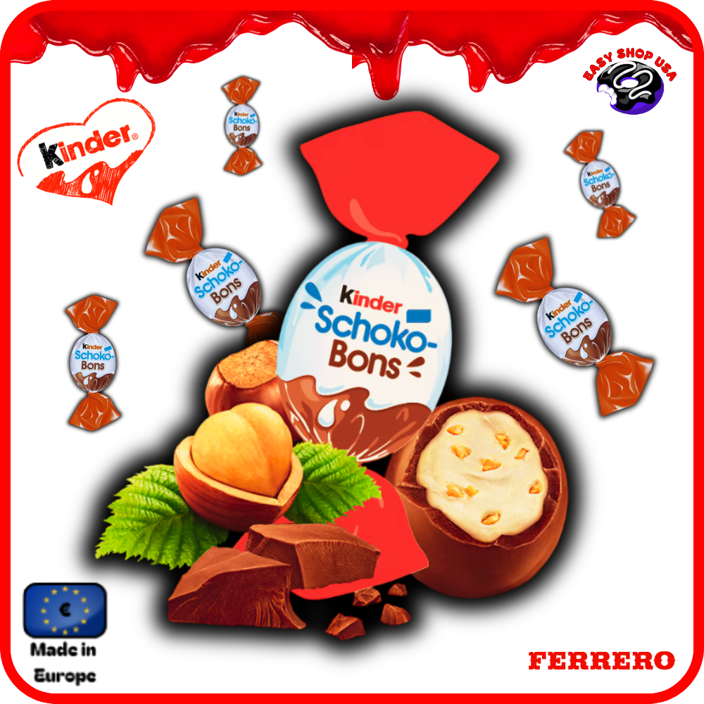 KINDER - SCHOKO-BONS - 1 -> 24 UNITÉS - 5,5 g