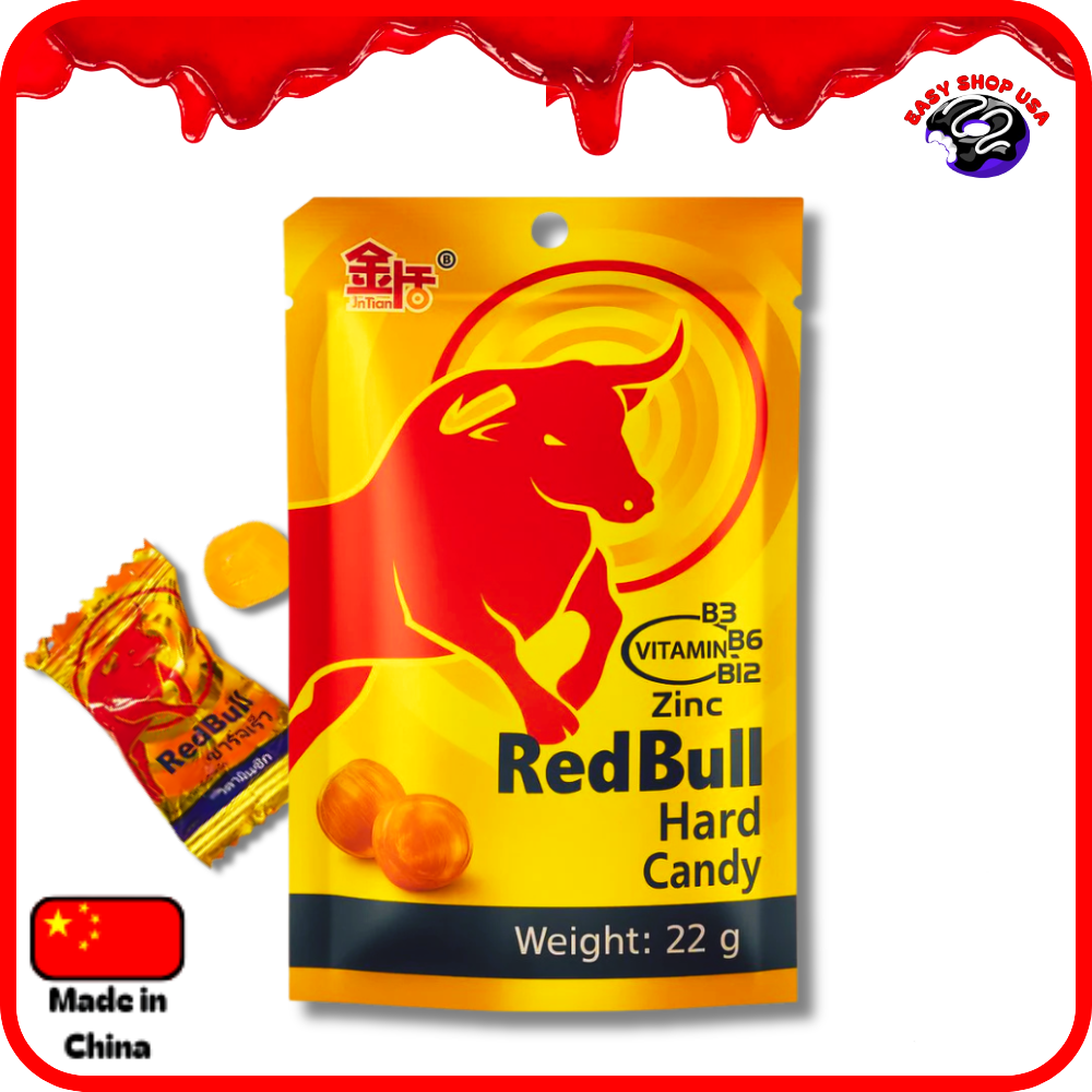 BONBON ENERGY - RED BULL - HARD CANDY - 22g
