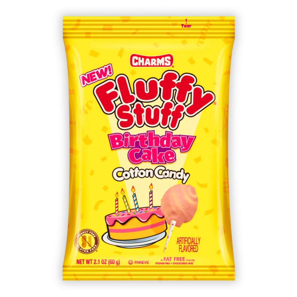 ♻️ FLUFFY STUFF - Barbe à papa vanille - 60 g