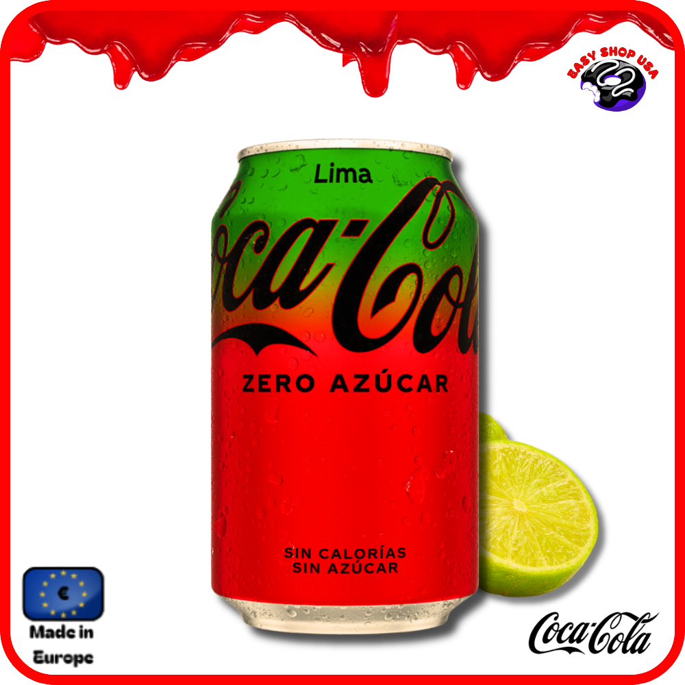 ♻️ COCA COLA - CITRON VERT - ZERO SUCRE - 33 cl