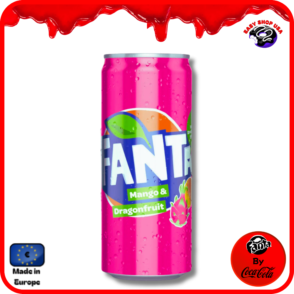 FANTA - MANGUE & FRUIT DU DRAGON - 33 cl