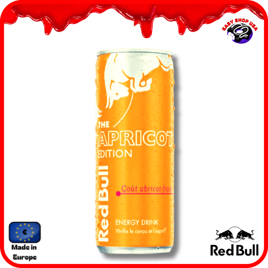 RED BULL - APRICOT ÉDITION - ABRICOT FRAISE - 25 cl