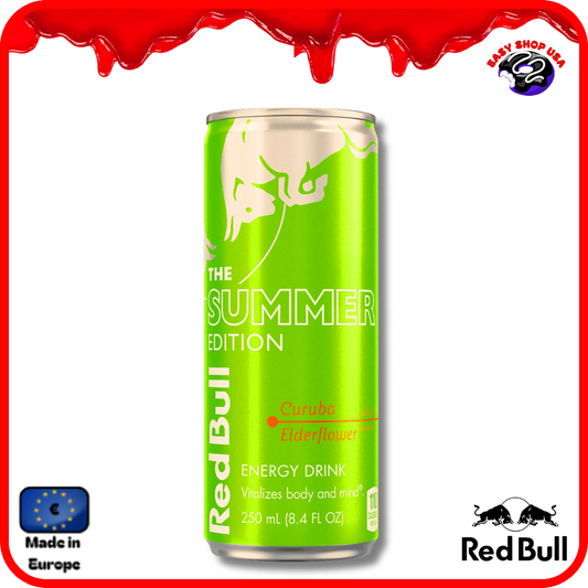 Red Bull Summer Édition - Goût Curuba & Fleur De Sureau - 25cl