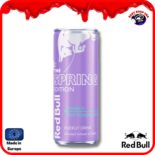 RED BULL SPRING ÉDITION - PINK GRAPEFRUIT & WOODRUFF - 25cl