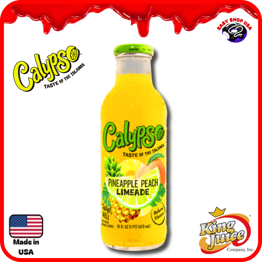 CALYPSO - PINEAPPLE PEACH LIMEADE - 473ml