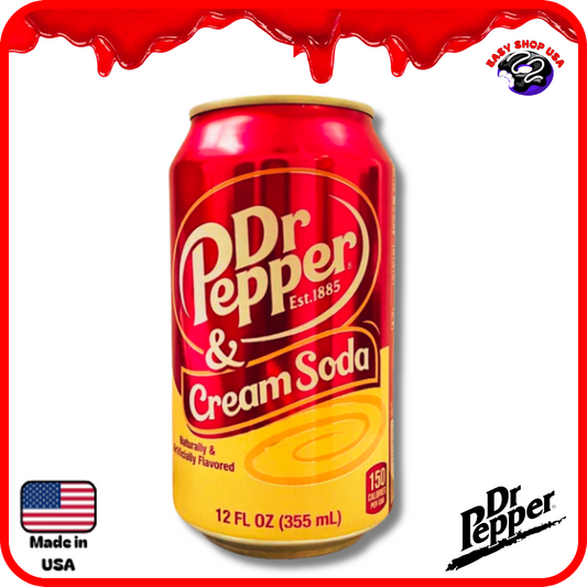DR PEPPER - CREAM SODA - 355 ml