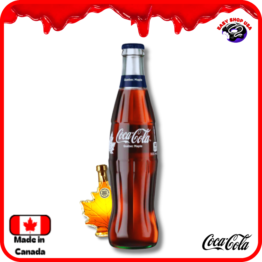 COCA COLA – SIROP D'ÉRABLE – VERRE – 355 ML
