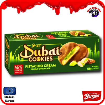 DUBAI COOKIES - PISTACHIO CRÈME - 128 g