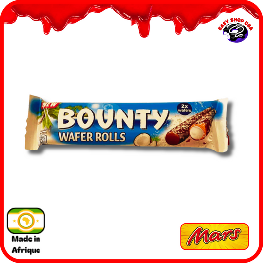 BOUNTY - WAFER ROLLS - 22,5 g