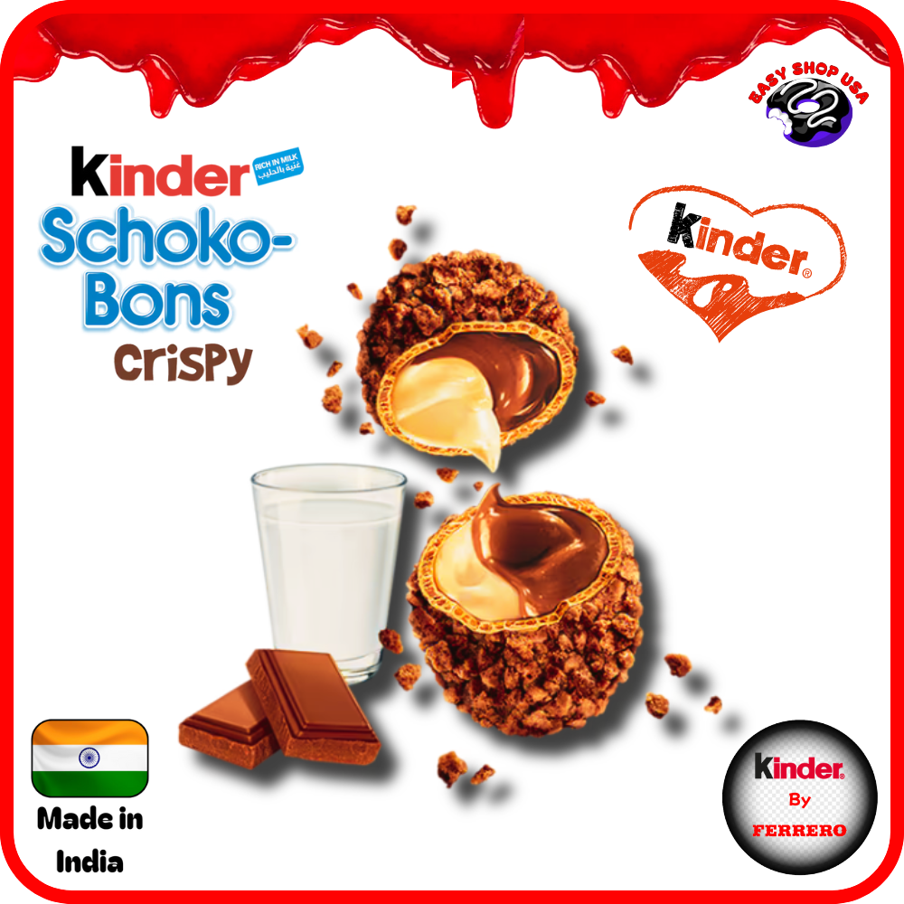 KINDER - SCHOKO-BONS CRISPY - x 12