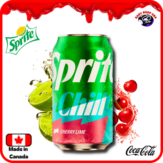 SPRITE – CERISE & CITRON VERT – 355 ml