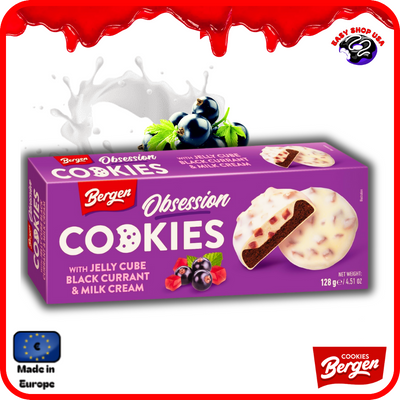 COOKIE OBSESSION - BONBON CREME CASSIS - 128 g