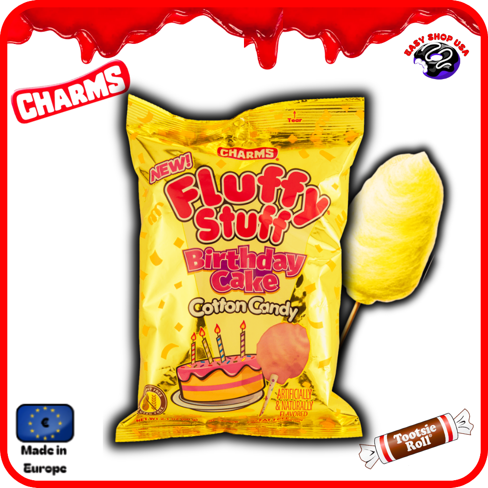 BARBE A PAPA VANILLE - FLUFFY STUFF - 60G