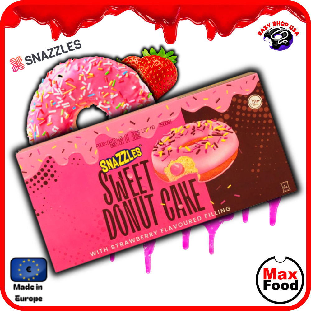 DONUT - FRAISE - SNAZZLES - 40 g