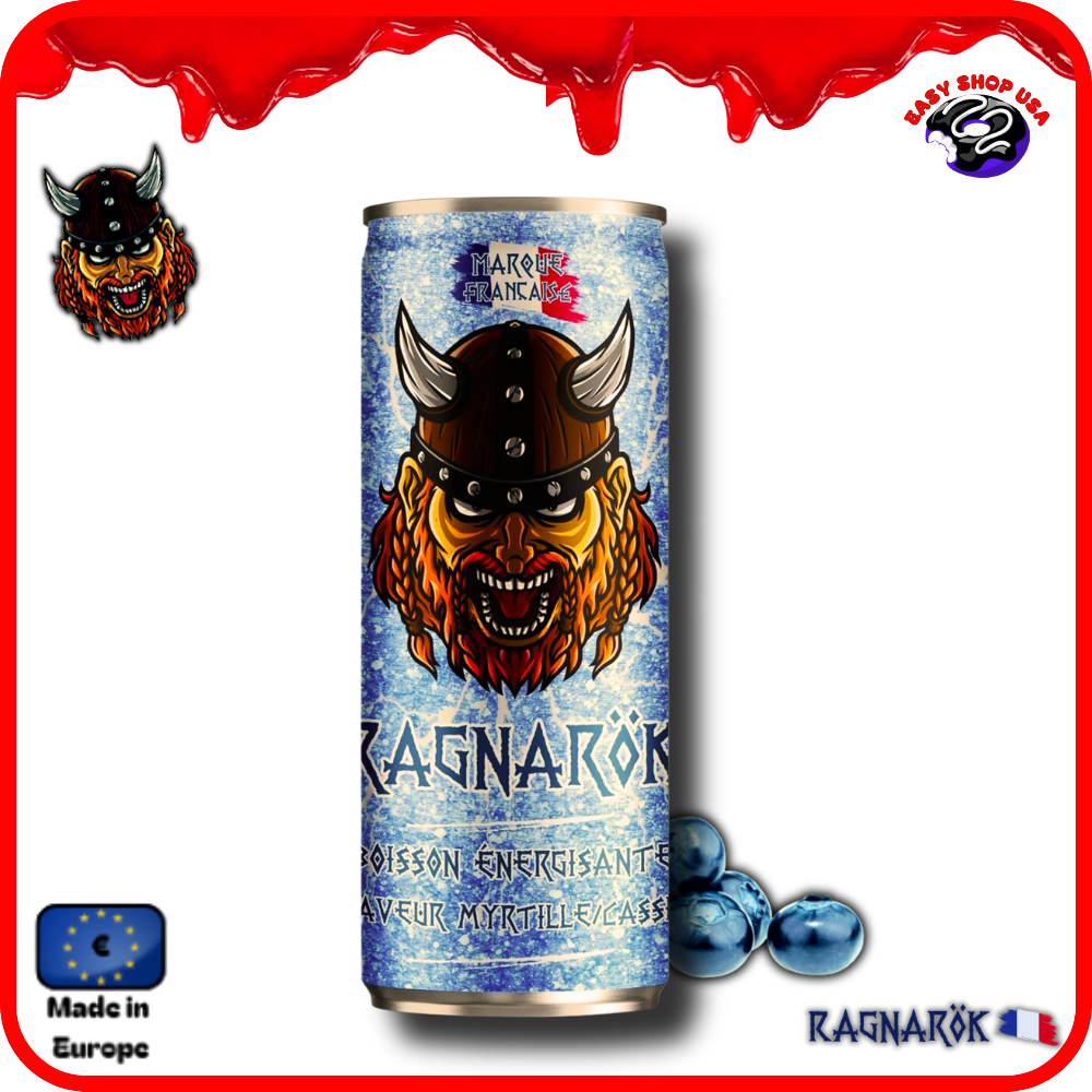 RAGNARÖK ENERGY - MYRTILLE - 25 cl