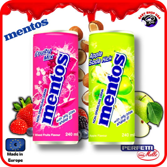 BOISSON MENTOS - POMME / FRUITY MIX - 24 cl