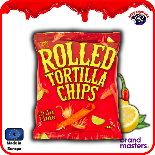 CHIPS TORTILLA - PIMENT & CITRON - 113 g