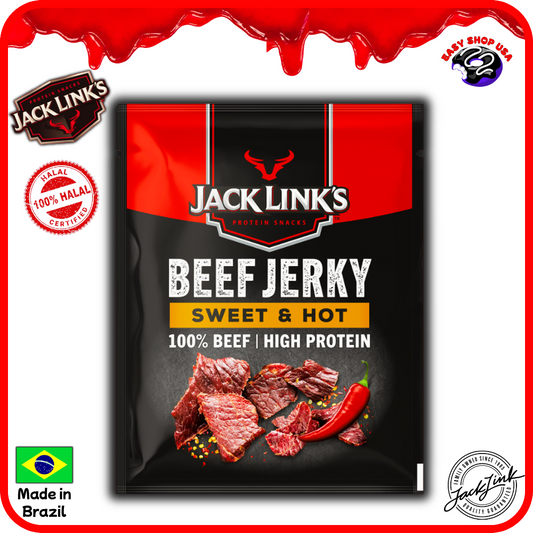 BOEUF SÉCHÉ- JACK LINK'S - SWEET & HOT - 20 g