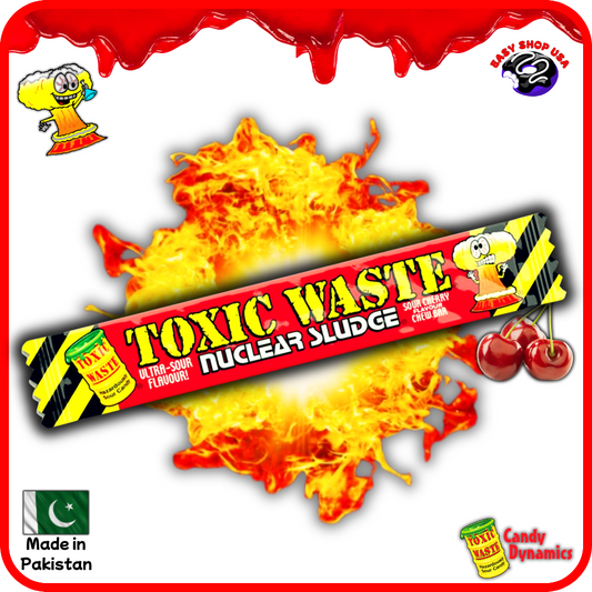 BONBON GÉLIFIÉ & ACIDULÉ – CERISE – TOXIC WASTE - 20 g