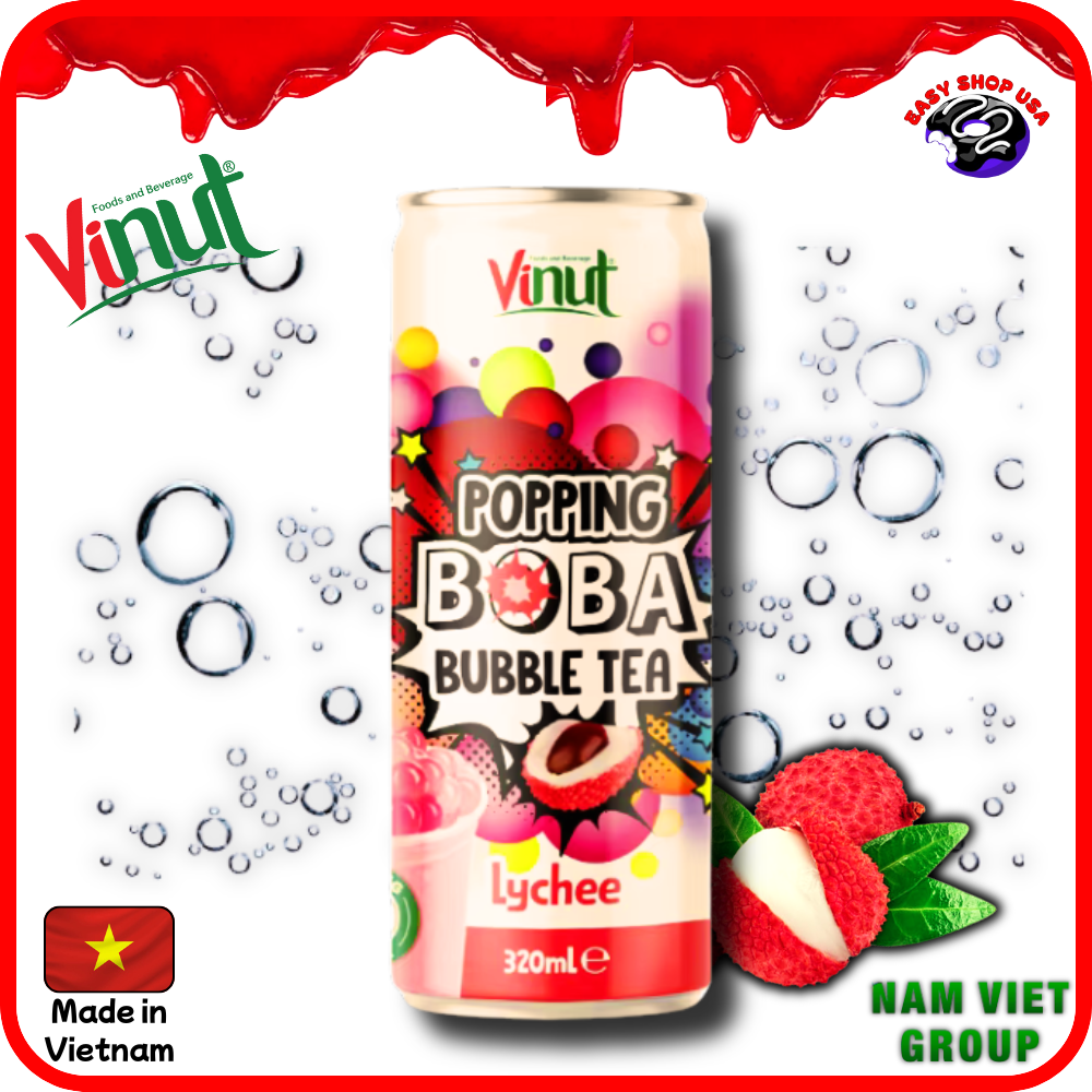 BUBBLE TEA - LITCHI - 32 cl