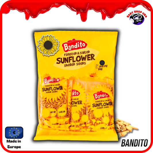 GRAINES DE TOURNESOL - DÉCORTIQUÉES, GRILLÉES & SALÉES - 25 g