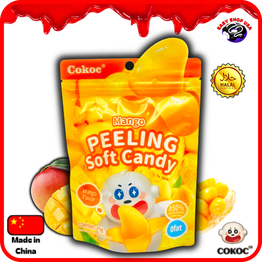 BONBON A PELLER - COKOC - MANGUE - 75 g