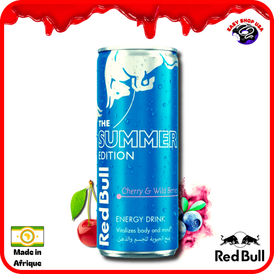 RED BULL - SUMMER ÉDITION - CERISE & BAIES SAUVAGES - 25cl