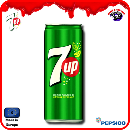 7UP - CITRON & CITRON VERT - 33 cl