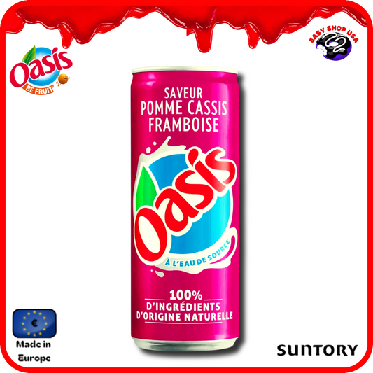 OASIS - POMME CASSIS FRAMBOISE - 33 cl