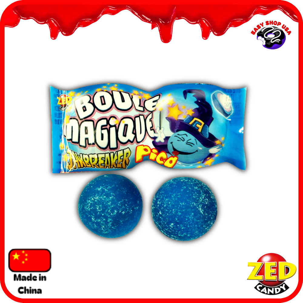 BOULE MAGIQUE GUM - PICA - ZED CANDY - 1/10 UNITÉS