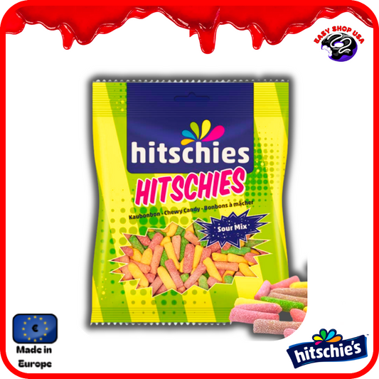 HITSCHIES - SOUR MIX - FRUITS ACIDULÉS - 50/100 g