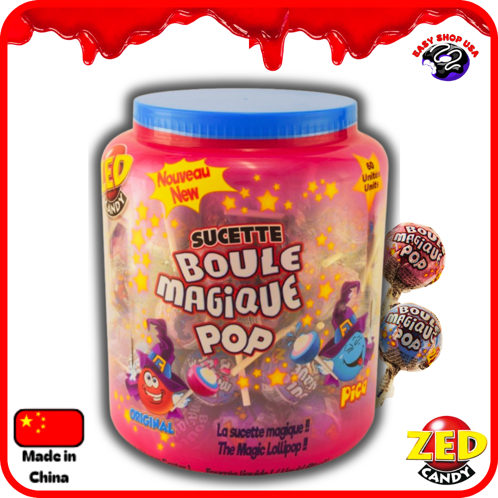 🎁 SUCETTE - BOULE MAGIQUE POP - ROSE / BLEU (100% off)
