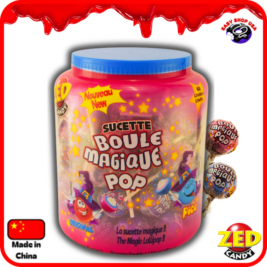 🎁 SUCETTE - BOULE MAGIQUE POP - ROSE / BLEU (100% off)