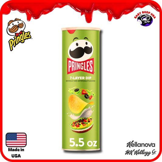 PRINGLES - 7 SAVEURS - 158g
