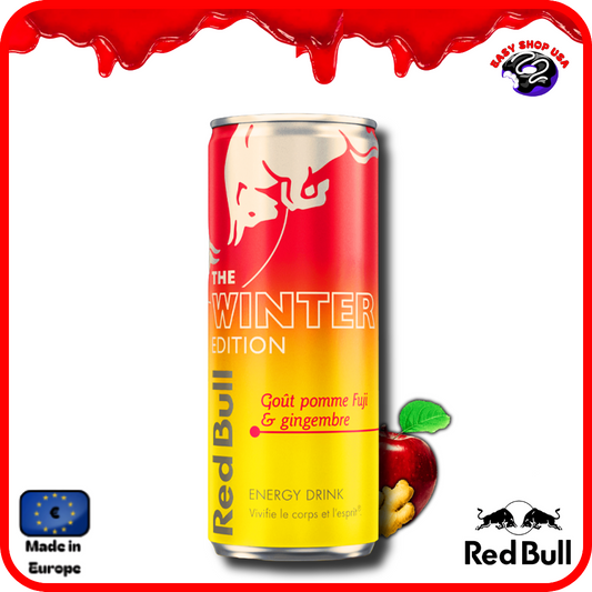 RED BULL - WINTER ÉDITION - POMME & GINGEMBRE - 25 cl
