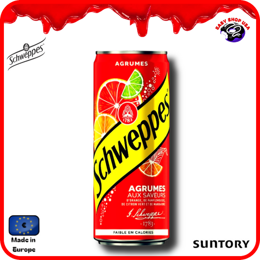 SCHWEPPES - AGRUMES - 33 cl