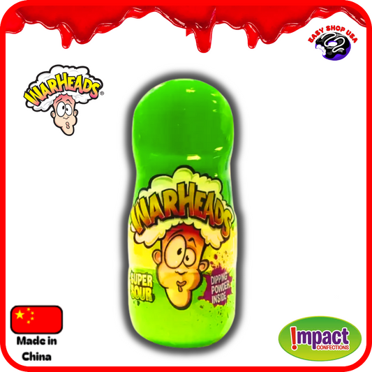 WARHEADS - TETINE & POURDRE ACIDE - POMME - 40g