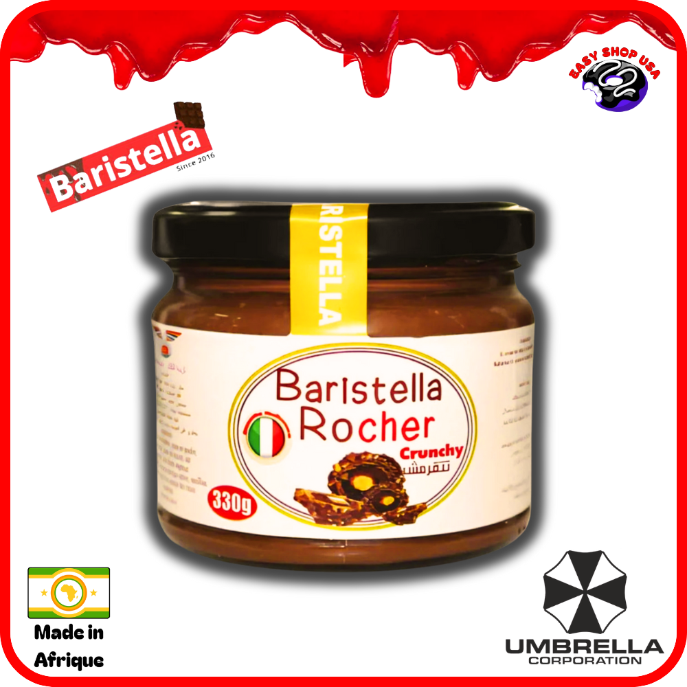 BARISTELLA - PÂTE À TARTINER CRUNCHY - 330 g
