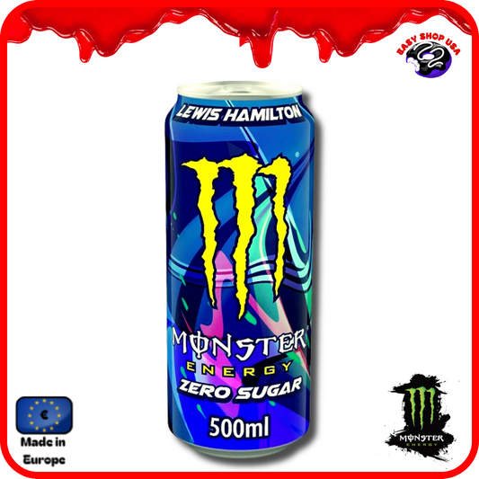 MONSTER ENERGY - LEWIS HAMILTON ZERO SUCRE - PÊCHE NECTARINE - 500ml