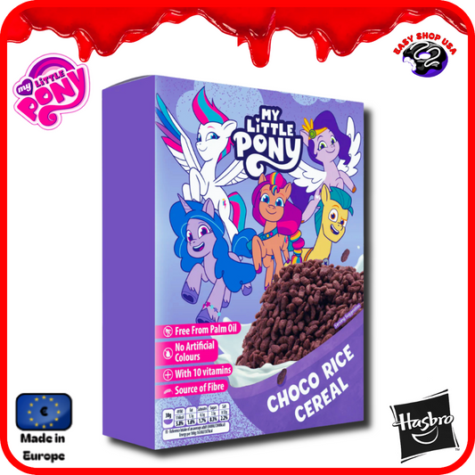 CÉRÉALES MY LITTLE PONEY - RIZ SOUFFLÉ CHOCOLAT - 375 g