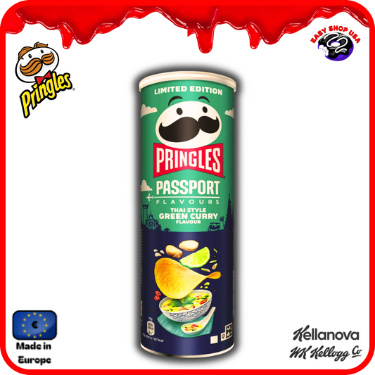 PRINGLES - PASSPORT GREEN CURRY - 165 g