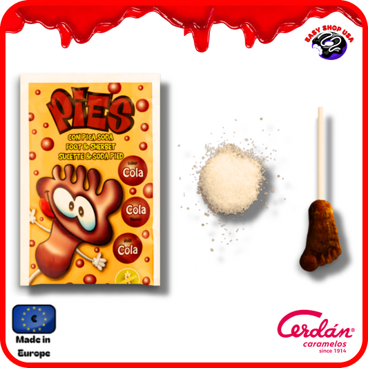 🎁 SUCETTE PIED & POUDRE ACIDE - COLA - 20g (100% off)