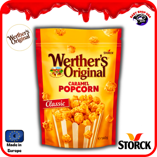 WERTHER'S ORIGINAL - POP CORN CARAMEL - 140 g